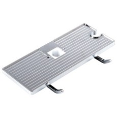 크레바스 끼워쓰는 욕실선반, 실버, 1개