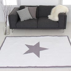 헬로미니미 북유럽 빅스타 방수패드, 그레이, 1개