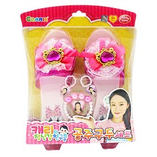캐리와장난감친구들 공주구두세트, 혼합 색상, 1개