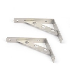 置物架國家不鏽鋼孔板置物架 30mm, 2個