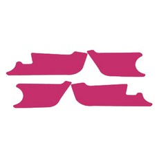 블루코드 벨벳 도어커버 쌍용, 렉스턴W 2014년 이전, 와인