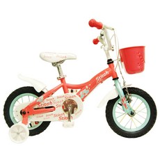 옐로우콘 여아용 자전거 스티치, 핑크, 115cm, 1개