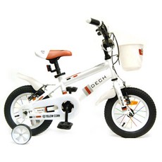옐로우콘 어린이 자전거 데크 18형, 화이트, 1개
