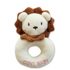 CONY BABY 獅子玩偶搖鈴, 象牙白