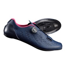시마노 와이드 퍼포먼스 로드용 클릿슈즈 RP9, 네이비, EU 39.5