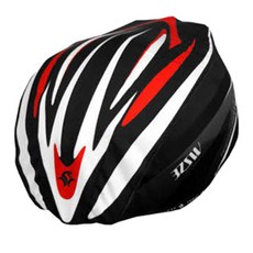 雨天用自行車安全帽 XCD4001R, 紅色的, 1個