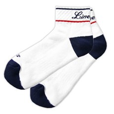 바이크존 남성용 라인 플러스 자전거 양말 XCS3690, 블랙