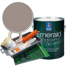 셔윈윌리암스 에메랄드 페인트 세트, SW9160 Armadillo, 1L, 1개