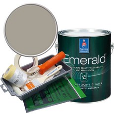 셔윈윌리암스 에메랄드 페인트 세트, SW7640 Fawn Brindle, 1L, 1개