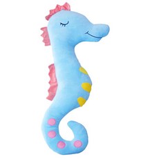 Hongdaesunhuisyap 身體枕頭靠枕 530 斑點海馬, 藍色