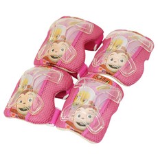 삼천리 코코몽 아동용 보호대 세트, 핑크, 1개