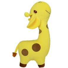 Hongdaesunhuisyap 身體抱枕靠墊 538 長頸鹿, 黃色