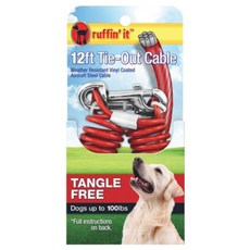 웨스트민스터펫 꼬임 방지 타이 아웃 리드줄, 1개