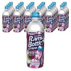 산가리아 라무바틀 포도향 탄산음료, 500ml, 24개