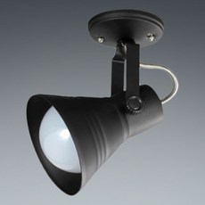 이솔전기 LED 나팔 대 직부등 E26, 블랙