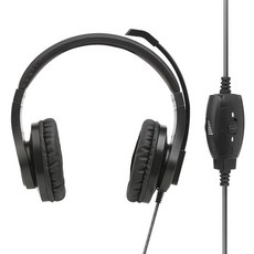 IRIVER CLEARCHAT 立體聲電競耳機麥克風, IR-H30V, 黑色