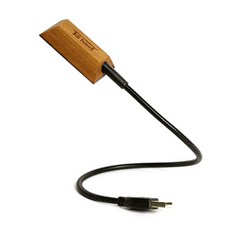 di base 木頭USB站燈, 方形（胡桃木+楓木）