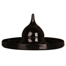 costaverde 食物分隔盤 24cm, 黑色的, 1個