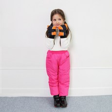 미니캠프 여아용 방수 스키바지