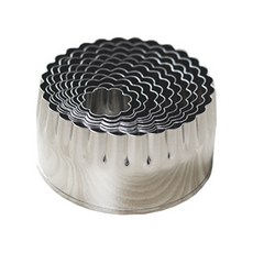 不鏽鋼波浪花邊切模組, 單一顏色, 1套