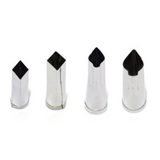푸치베이킹 다이아 스페이드 고명 틀 세트 1호 + 2호, 1세트