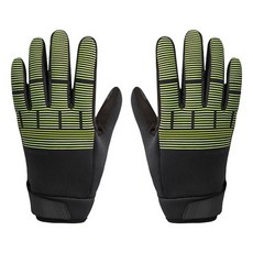 시마노 남성용 윈드 브레이크 써멀 리플렉티브 자전거 장갑, 네온 옐로우, 1개