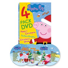 페파피그 크리스마스 스페셜 에디션 4종세트, 4CD