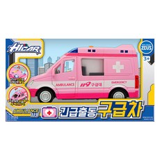 제우스 하이카 긴급출동 구급차 작동완구, 1개