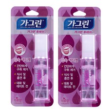 가그린 후레쉬 구강 스프레이 석류향, 10ml, 2개