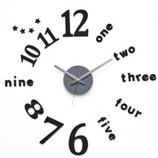 Amigong DIY壁鐘古典, 黑色