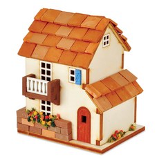 YoungModeler 英工房 DIY 發條音樂盒 普羅旺斯小屋製作, 混合顏色, 1個