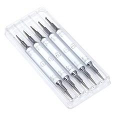 카렌 2way 마블러 도트펜 5종 세트, 화이트, 1세트