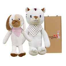 코니베이비 애착인형 아기 두두 랜덤 발송 + 내친구 백호 티티 랜덤 발송 + 선물박스, 1세트