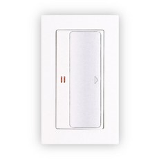 아남르그랑 슈퍼와이드 단로 1구 램프형 스위치 화이트, 1개