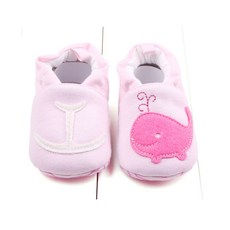 aryko 孩童鯨魚圖案棉質學步鞋