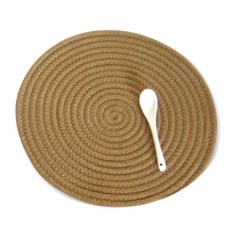 이코디 라운드 심플 코스터, 브라운, 1개