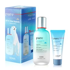 VONIN Pure All-in-One Hydray Lotion Set 100ml + 50ml, 1套