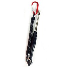 Sea Time 拆不銹鋼掛鉤+彈簧線, 黑色的, 1個