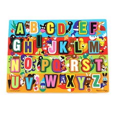 퍼즐사랑 알파벳 점보 목재 판퍼즐, 1개, 26피스, 26피스