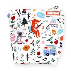 도트레코드 아이약 방수 파우치 지퍼형, 해피 일러스트