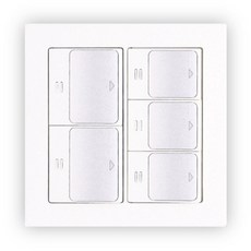 legrand 5間距超寬無燈開關白, 1個