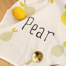 ECODY Fruits廚房餐巾, 肚子, 1件, 1個