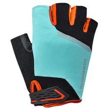 시마노 여성용 오리지널 자전거 장갑, 라군 블루, 1개