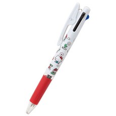 아오이마켓 헬로키티 제트스트림 3색펜, 혼합 색상, 1개