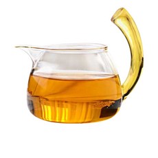 창홍 공도배 유리 티포트 350ml CH-032, 노랑