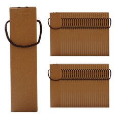 Baram 素面玻璃瓶禮物盒 單瓶裝 0.5L, 混合顏色, 50個