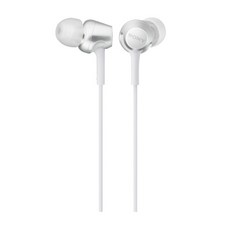 SONY 索尼 彩色入耳式耳機, MDR-EX255AP, 白色的