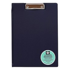 하이타이드 펜코 클립보드 A4, 네이비, 1개