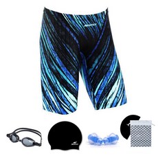 AQUATICA 男款及膝泳褲組 BH02 5入