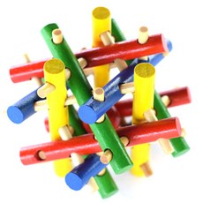 JS 레인보우 소마큐브 AT007, 혼합 색상, 1개